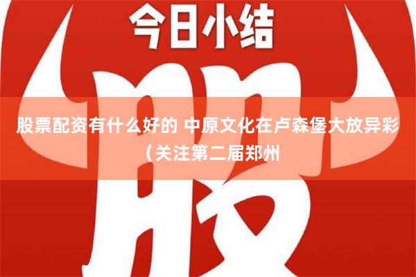 股票配资有什么好的 中原文化在卢森堡大放异彩（关注第二届郑州