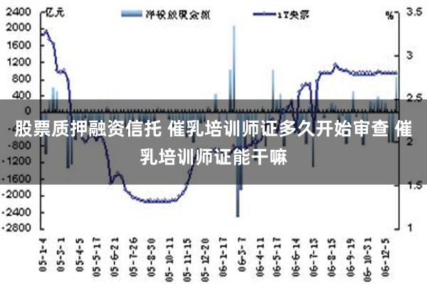 股票质押融资信托 催乳培训师证多久开始审查 催乳培训师证能干嘛