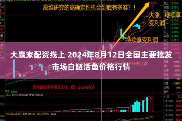 大赢家配资线上 2024年8月12日全国主要批发市场白鲢活鱼价格行情