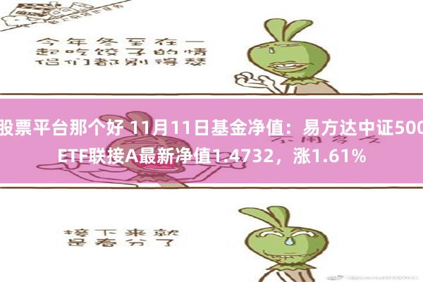 股票平台那个好 11月11日基金净值：易方达中证500ETF联接A最新净值1.4